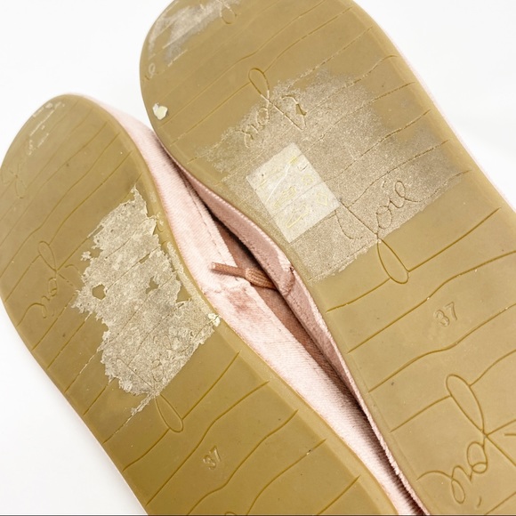 Joie Pink Daryl Velvet Low-Top Fashion Sneakers - Picture 7 of 8